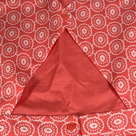 Janie and Jack Coral White Wide Leg Sleeveless Jumpsuit Romper size 12 - Picture 10 of 16